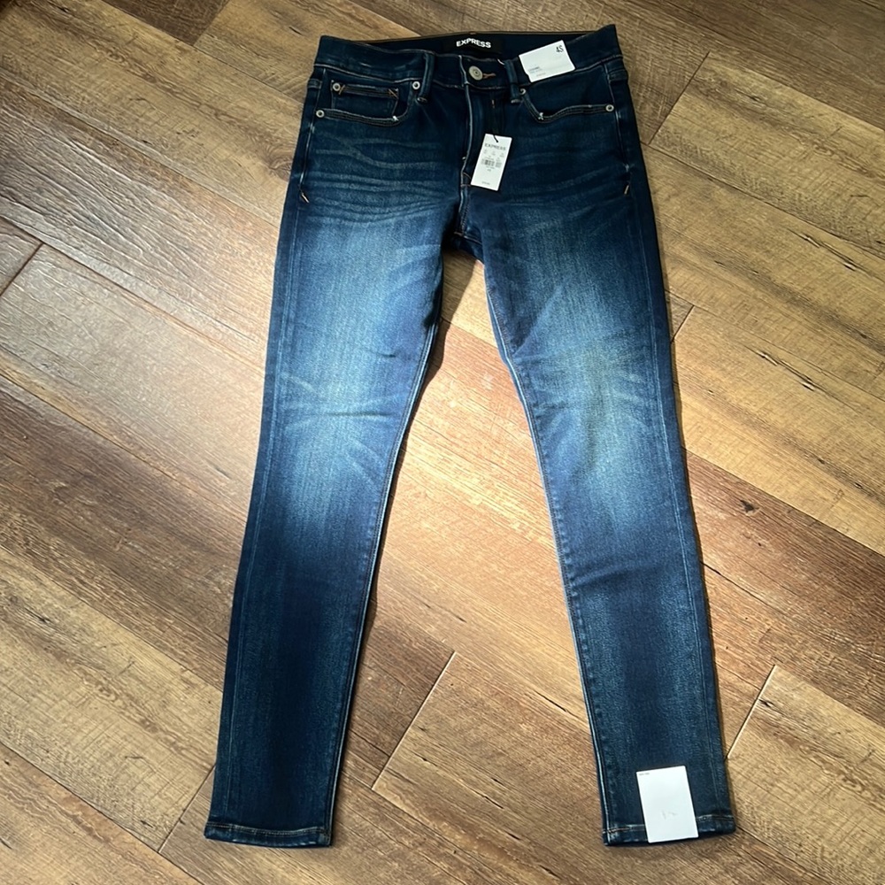 Express Demim Legging Mid Rise 4S NWT